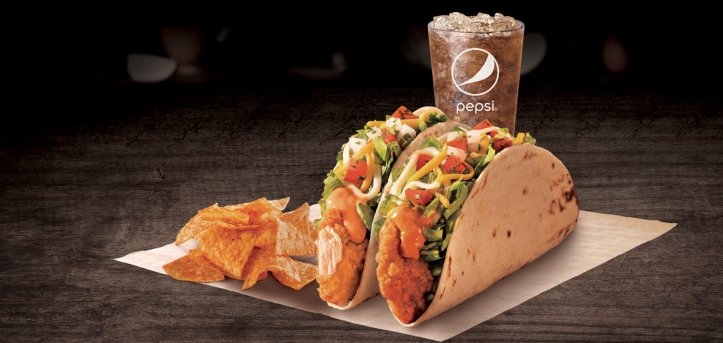 2 Kickin' Chicken™ Taco Combo - Taco Bell