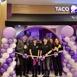 The 1st ever Taco Bell in Malaysia’s best known historical city, Melaka is NOW OPEN! 🎉🎊