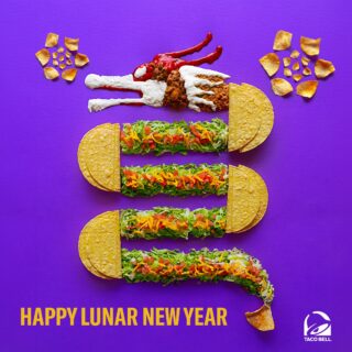 Do tacos and dragons go together? Who says they don’t?

Happy Year of the Dragon from all of us at Taco Bell!

#TacoBell #TacoBellMalaysia #LiveMás