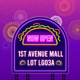 🚨 NEW store alert! 🚨
Taco Bell 1st Avenue Mall is now open and serving the best tacos in town. Tag your first @ for your next taco date! 💜
#LiveMás #LiveKawKaw #TacoBellMalaysia